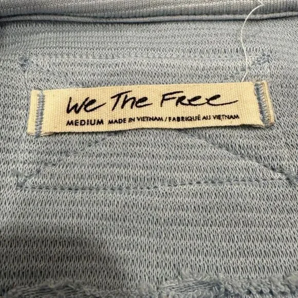 Free People We The Free Total Eclipse Tee - Ice Water, Medium (M) - Picture 5 of 7
